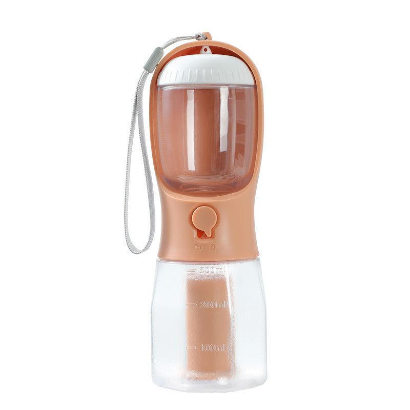 Portable Pet Water Bottle - Food, Water & Bag Dispenser