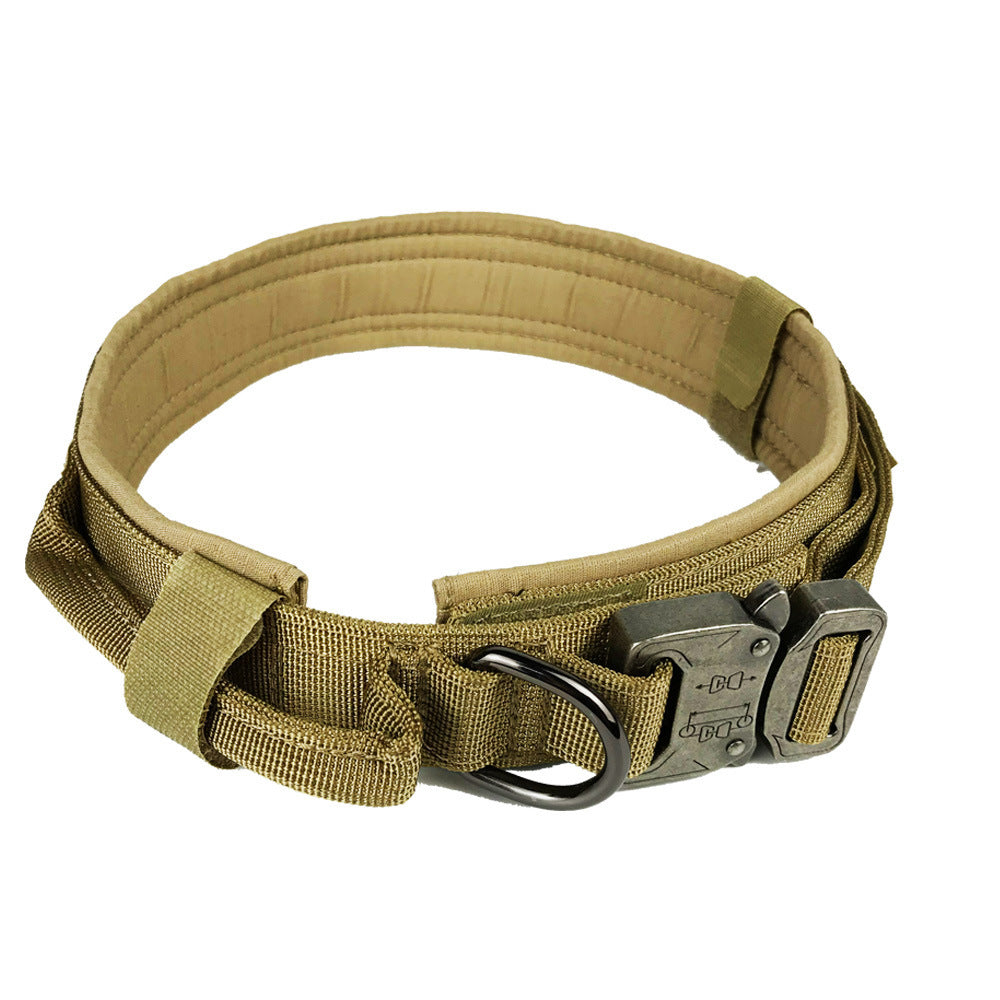 Durable Tactical Dog Collar - Comfortable for Training & Everyday Use