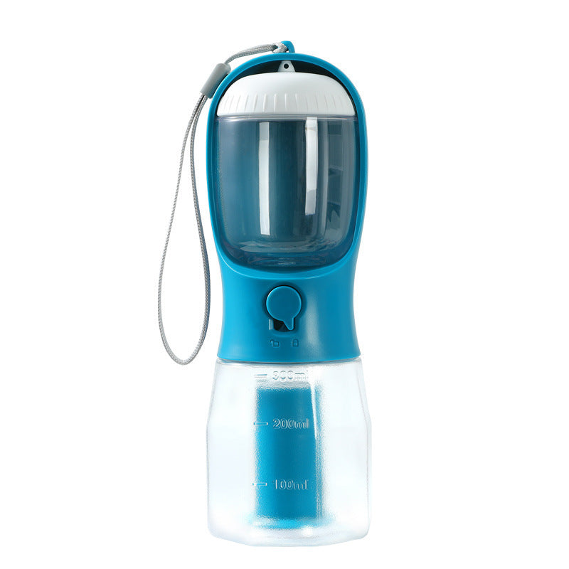 Portable Pet Water Bottle - Food, Water & Bag Dispenser