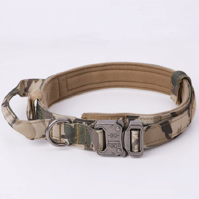 Durable Tactical Dog Collar - Comfortable for Training & Everyday Use