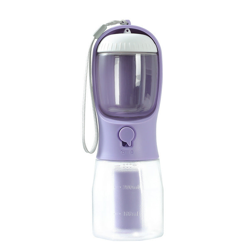 Portable Pet Water Bottle - Food, Water & Bag Dispenser