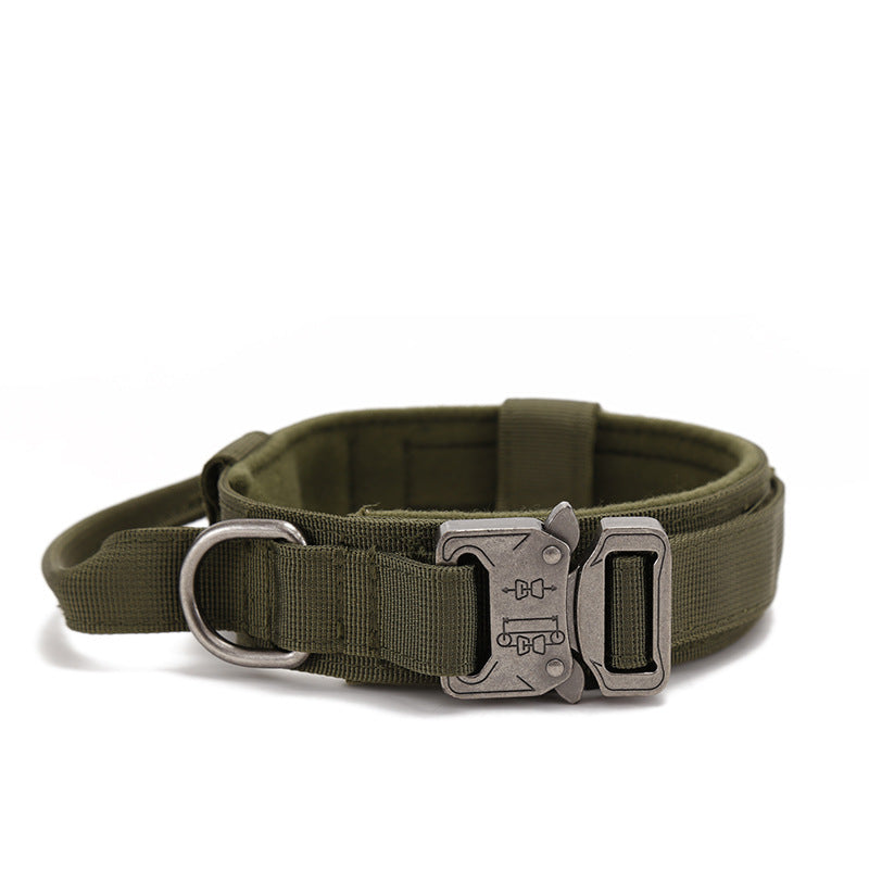 Durable Tactical Dog Collar - Comfortable for Training & Everyday Use